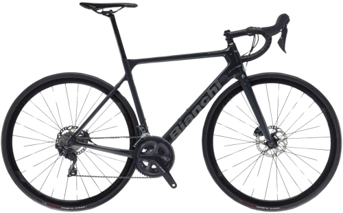 Rower szosowy Bianchi Sprint 105 Di2 Celeste Black YSBR6.png