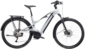 Rower elektryczny Bianchi e-Vertic T-Type Step-through X5 9sp Light Grey YSBC3