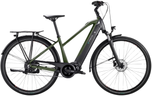 Rower elektryczny Bianchi T-Tronik T-Type Step-through X5 9sp Green YSBT9