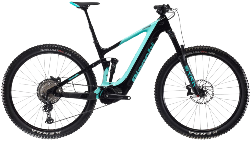 Rower Elektryczny Bianchi T-Tronik FX Type-Pro XT Deore 12sp Black YSBU5F