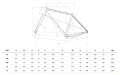Rower Bianchi Arcadex AL 12SP UB YVBL3I 2026 Geometria