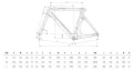 Rower Bianchi AQUILA DISC TRI FORCE AXS E1 YUB57I ZY Geometria