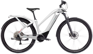 Rower elektryczny Bianchi e-Omnia T Type Step-Through Deore 10sp White YRBE3