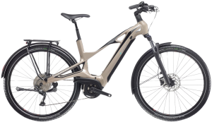 Rower Elektryczny Bianchi e-Vertic T-Type Step-through X5 9sp Goldstone YSBC3I