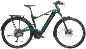 Rower Elektryczny Bianchi e-Vertic T-Type DEORE 10sp Emerald Green YSBC2F