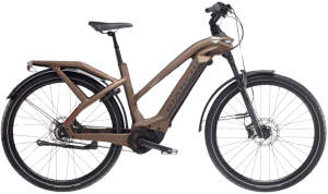 Rower elektryczny Bianchi e-Omnia T Type Step-Through Nexus 5sp Metal Brown YSBE7