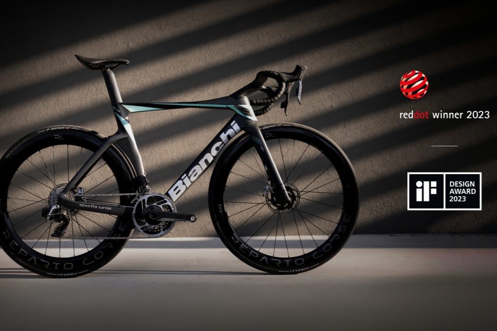 Nowy Bianchi Oltre RC zdobywa nagrody iF i Red Dot Design Awards